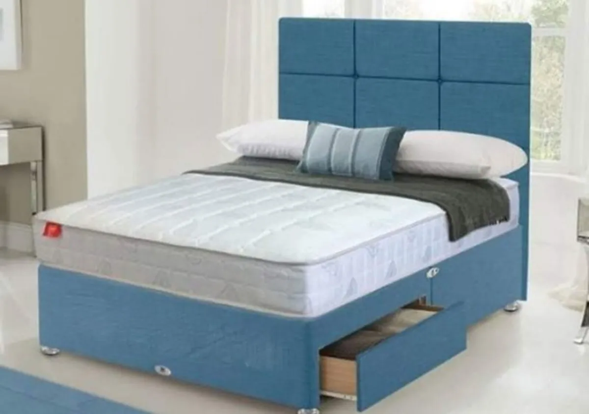 "Superking Beds With orthopaedic memory foam" - Image 4