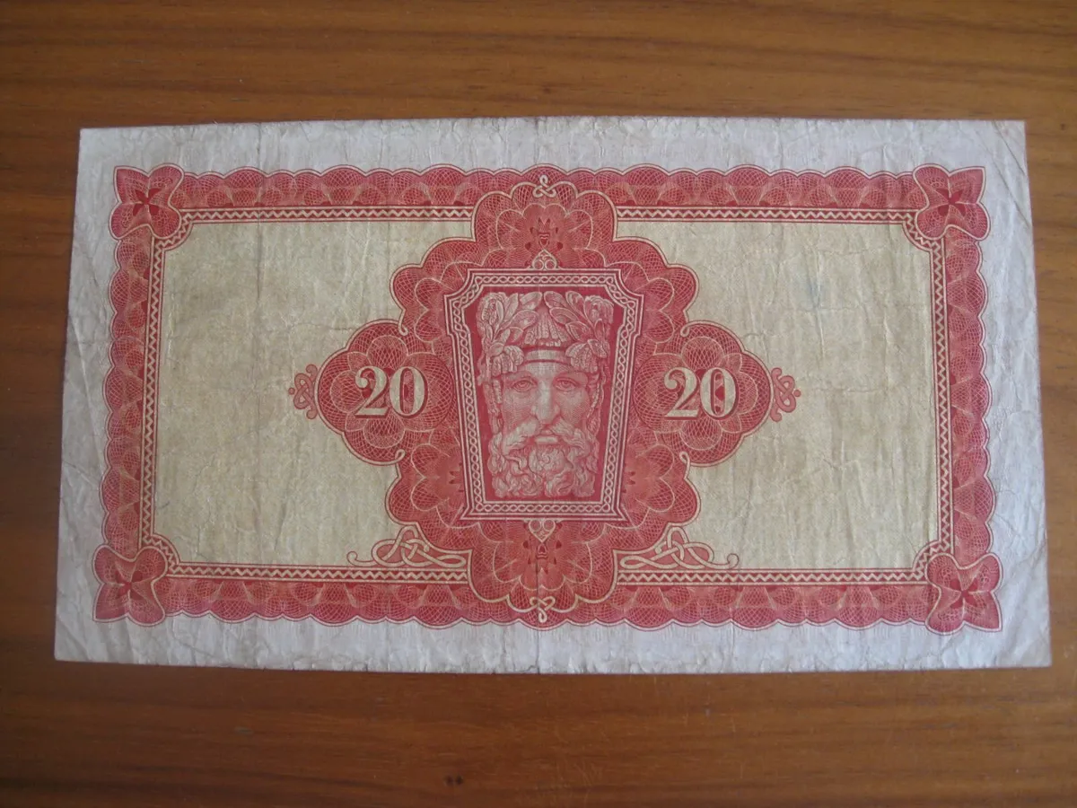 20 Pound Lavery Note-280 Euros - Image 2