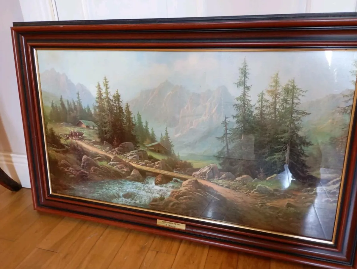 Large framed picture - Image 2