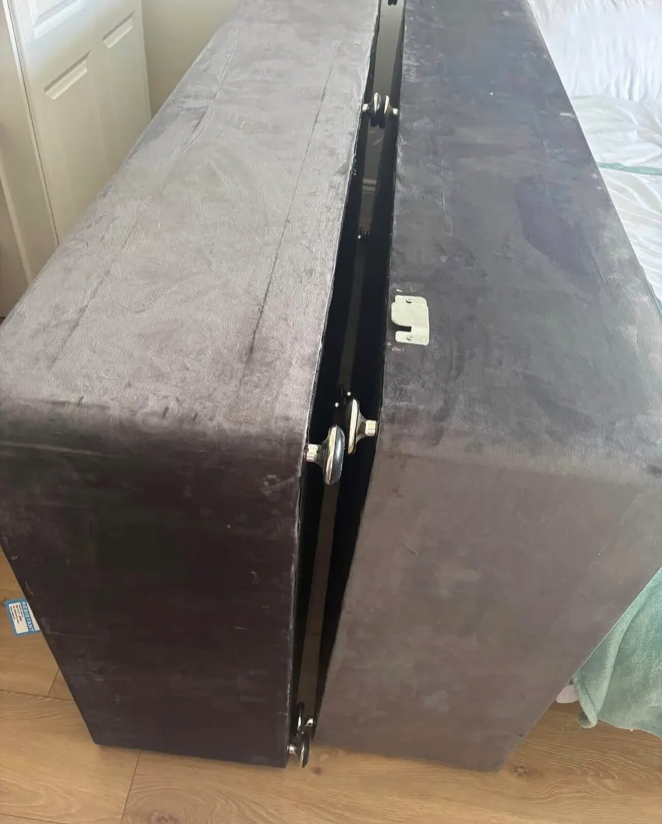 King size double bed base - Image 2