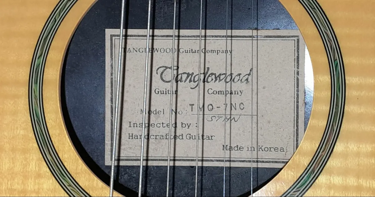 Guitar - Tanglewood Odyssey TMO - 7NC - Image 2