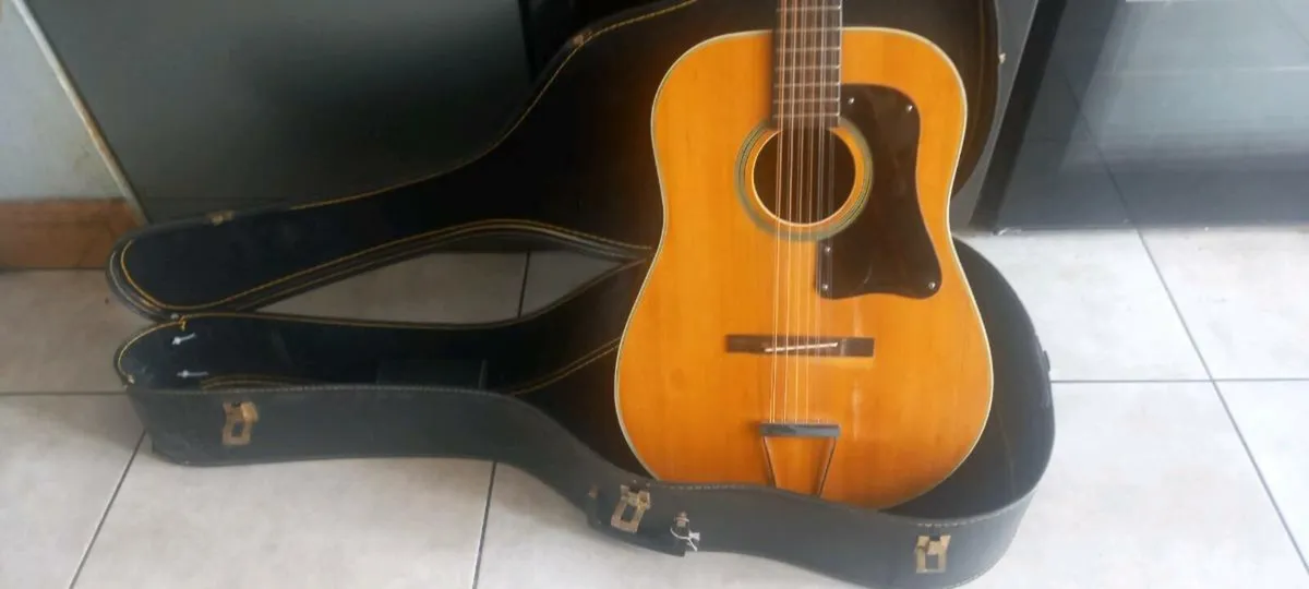 Rare 1960's Japanese 12 string Nardan Acoustic - Image 1