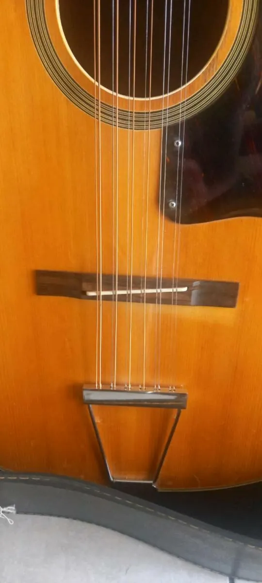 Rare 1960's Japanese 12 string Nardan Acoustic - Image 3