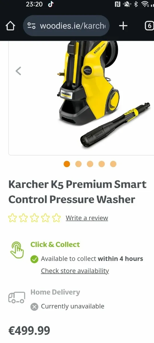 Karcher k5 smartline power washer