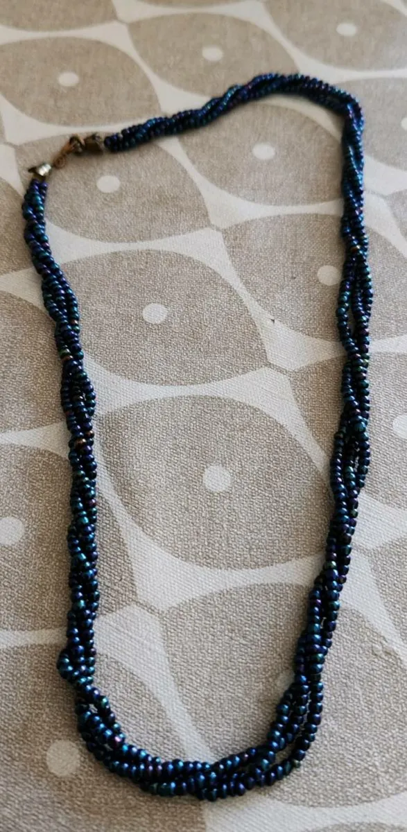 Vintage beaded necklace - Image 3