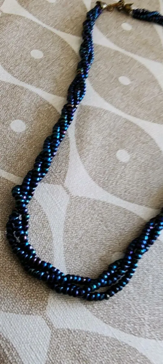 Vintage beaded necklace - Image 4