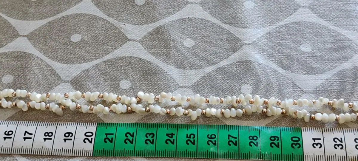 Vintage beaded necklace - Image 4