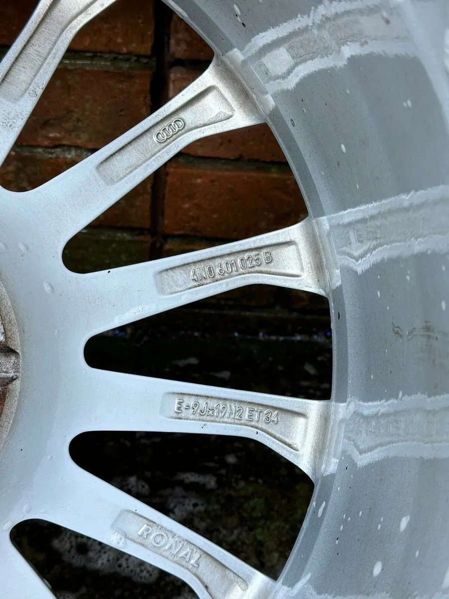 Audi alloy wheels Germany Stamped ORIGINAL - Image 4