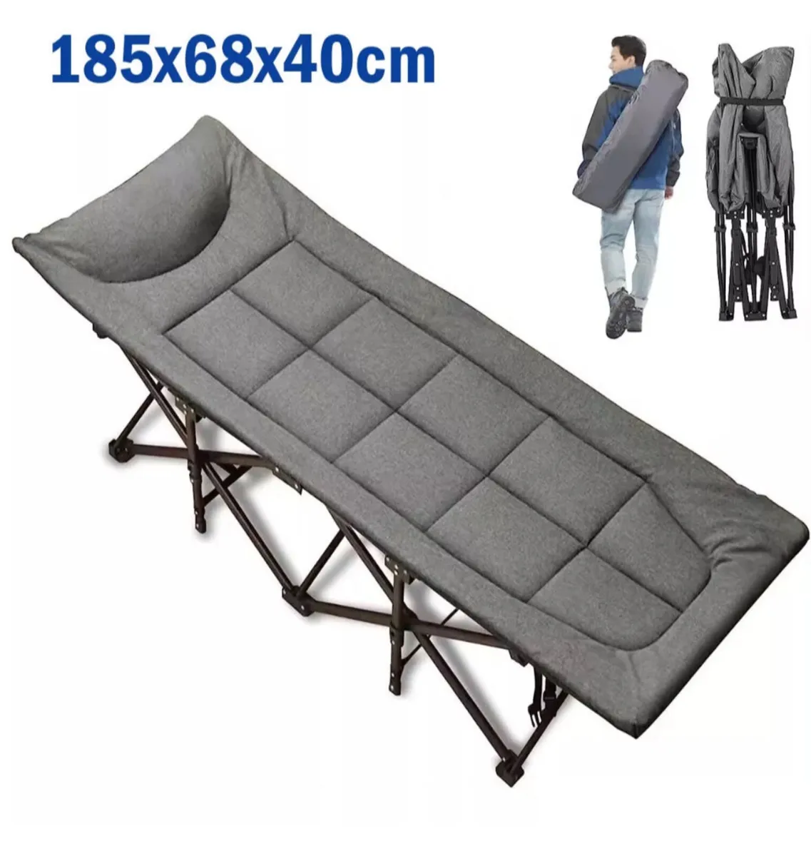 Folding Portable Guest / Camping Bed NEW - Image 2
