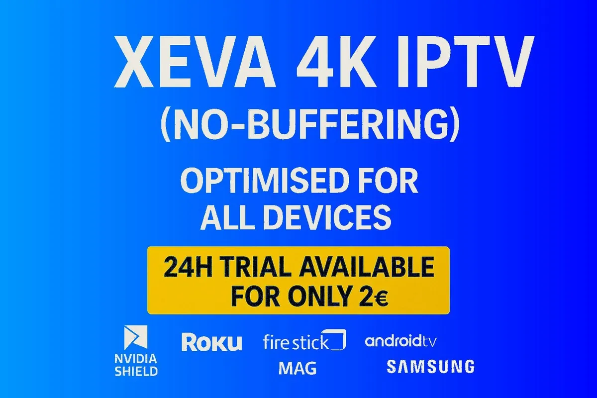 NO BUFFERING 4K IP-TV #1 IN IRELAND