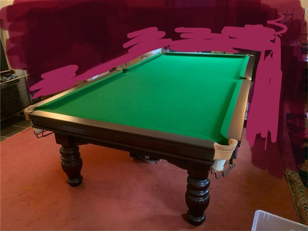 Billiard Table 10x5ft - Image 1