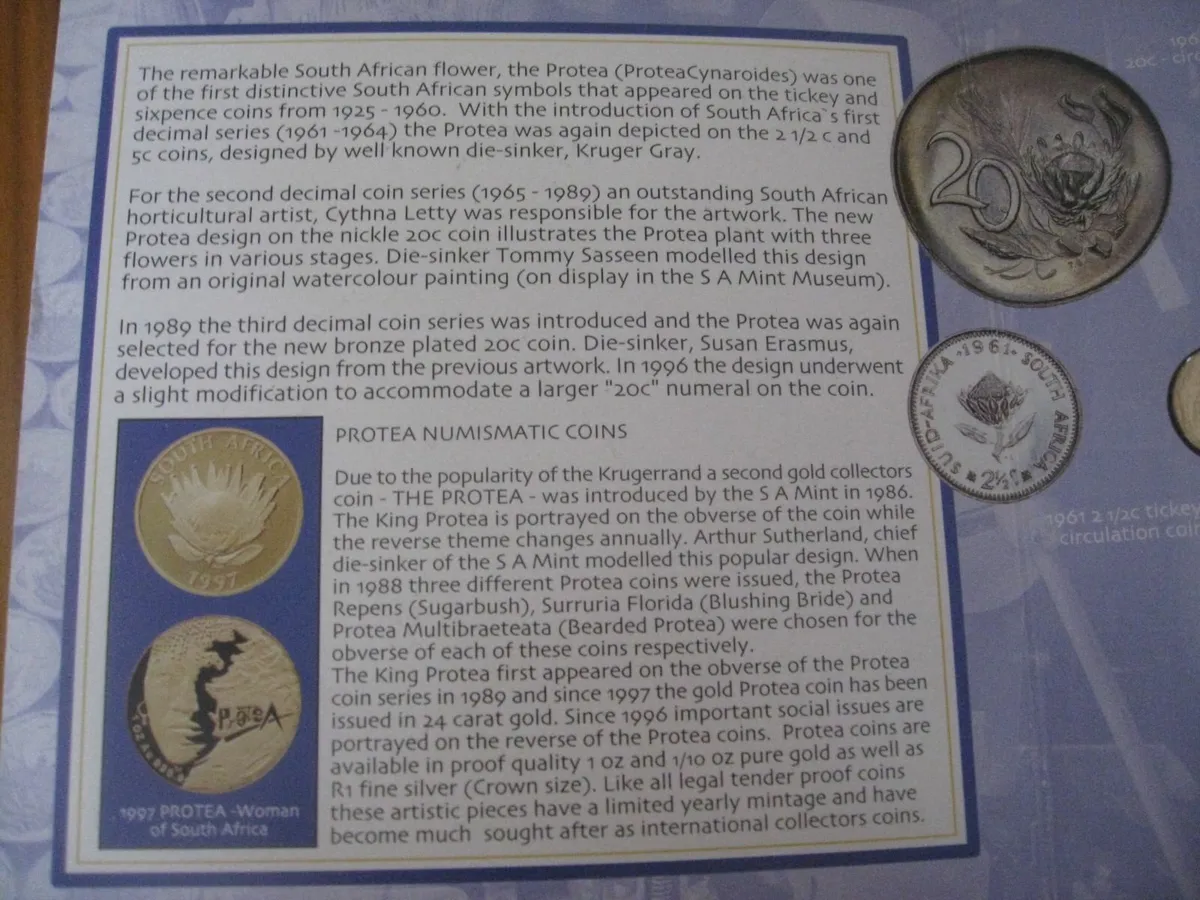 1998 South African Coin Set - Image 2