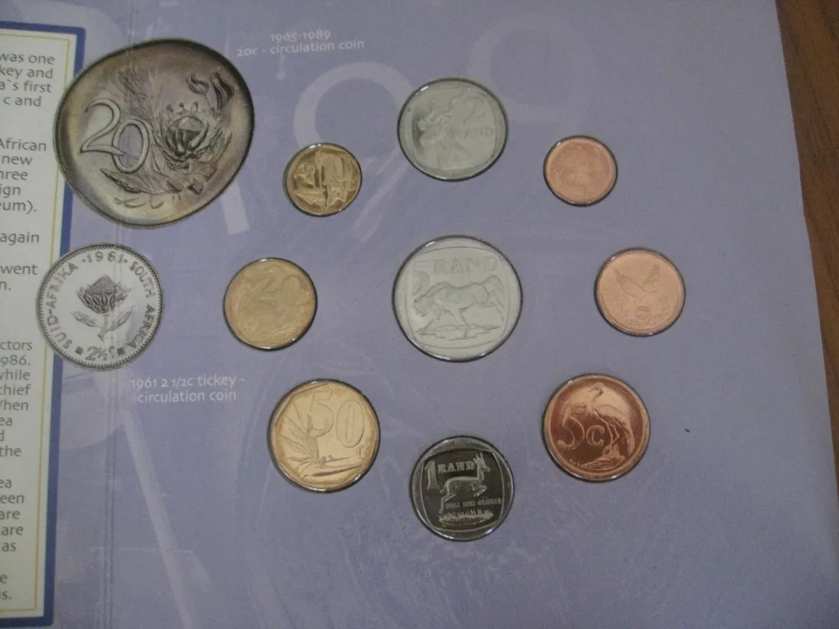 1998 South African Coin Set - Image 1