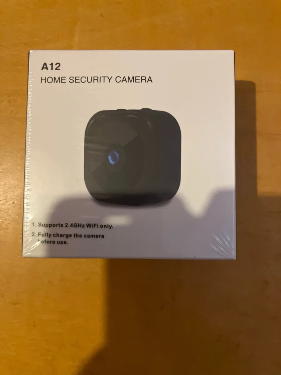 A12 Mini Home Security Camera Wifi - NEW SEALED - Image 1