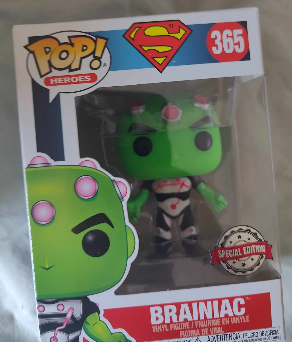 Funko Pop Brainiac Heroes DC Superman Exclusive