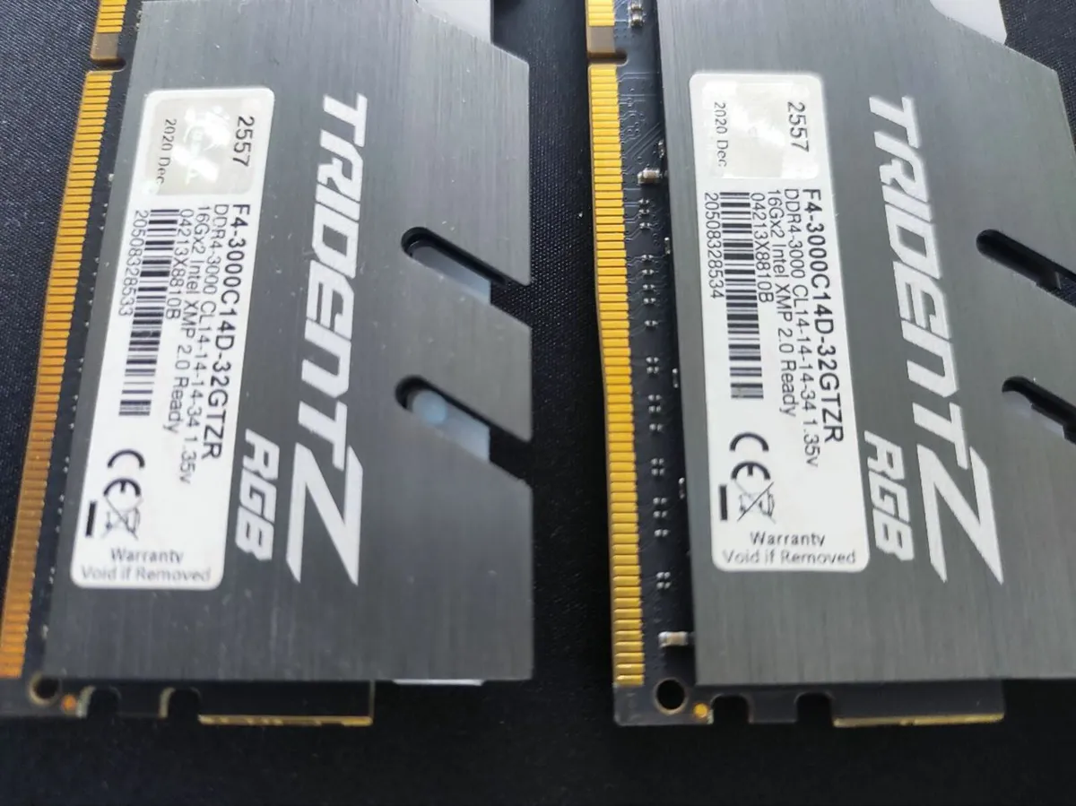 G.skill Trident Z Rgb 32gb 2x16gb F4-3000c14d-32gt - Image 4