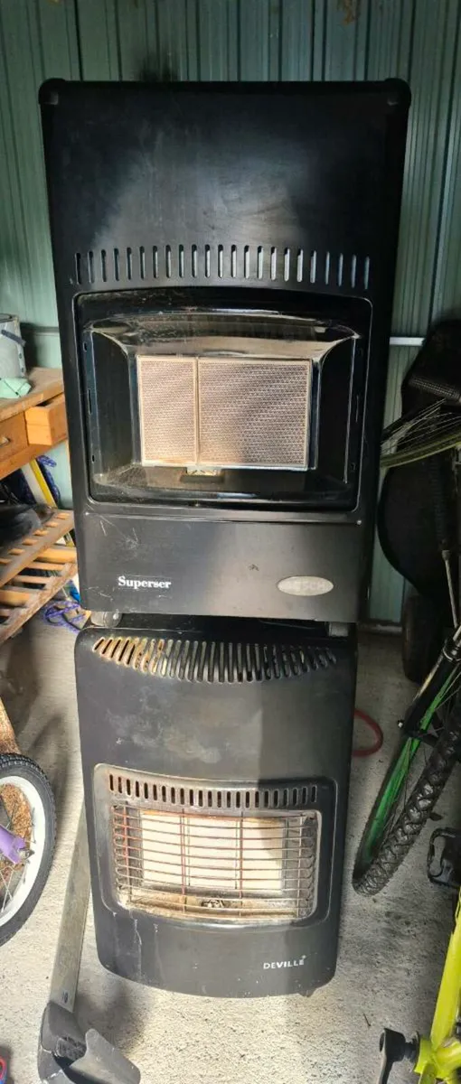 2 Superser GAS HEATER working perfect - Image 1