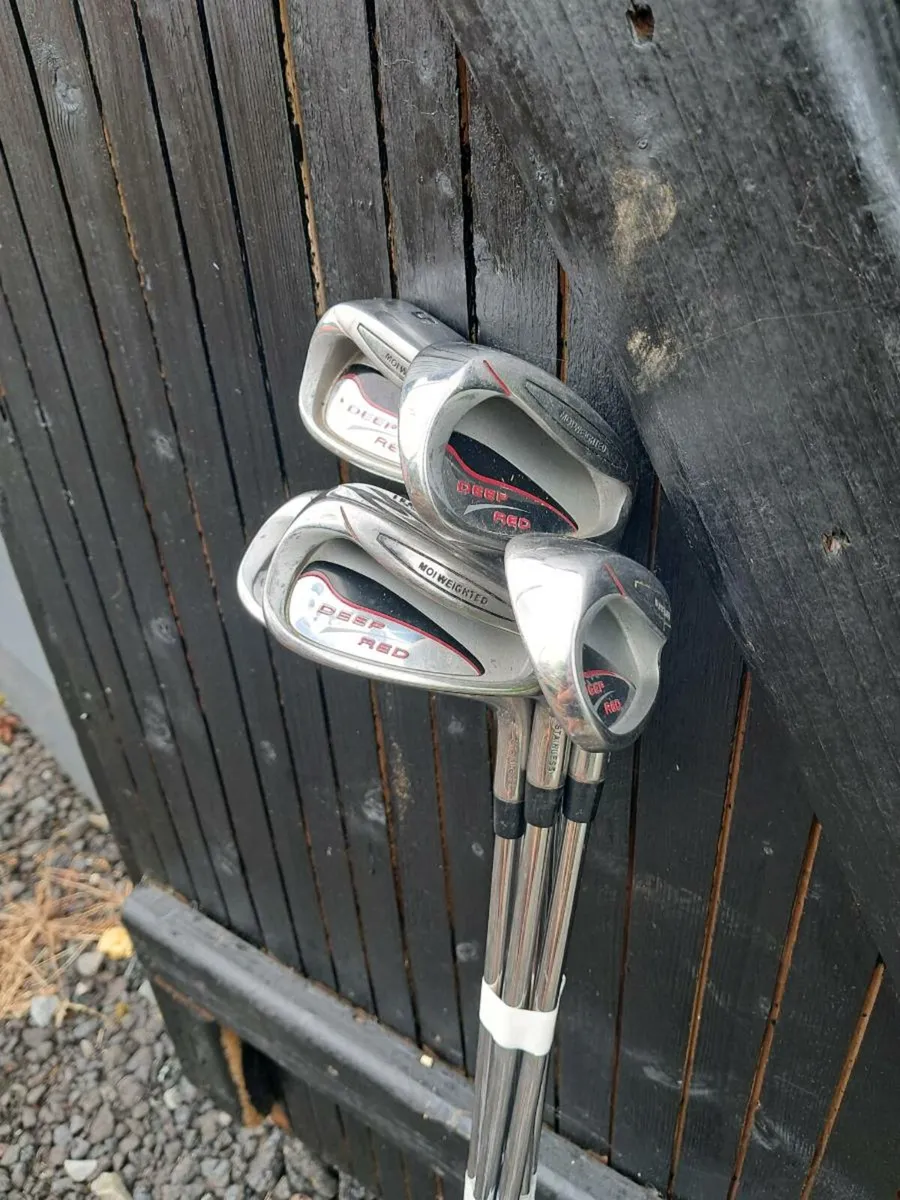 Wilson deep red irons - Image 1