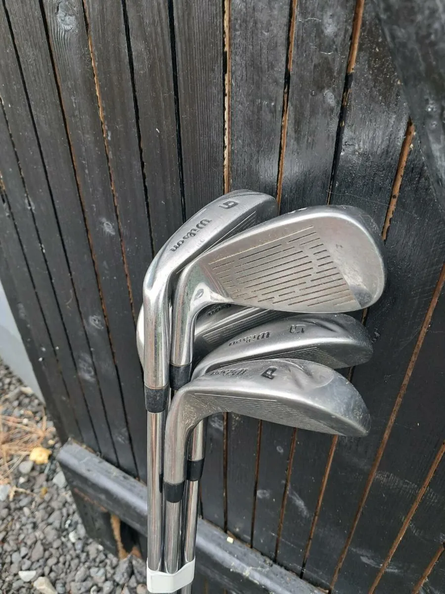Wilson deep red irons - Image 2
