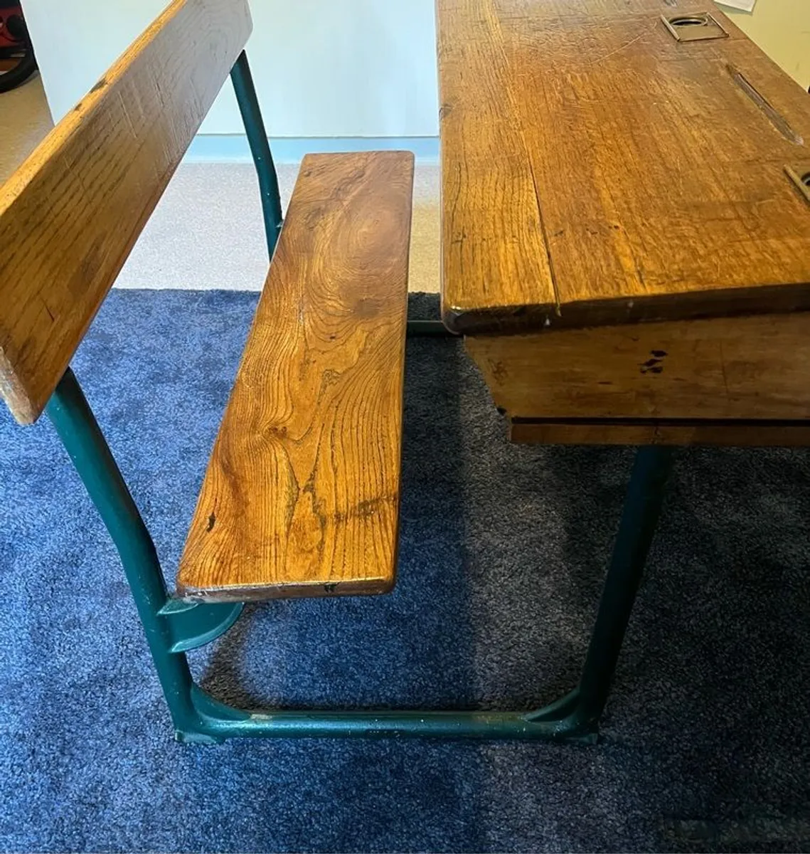Vintage Irish School Desk Fully Restored - Image 2