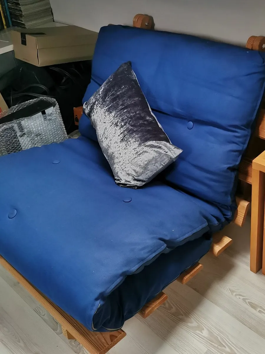 Futon with mattress  FREE to take away - Image 2