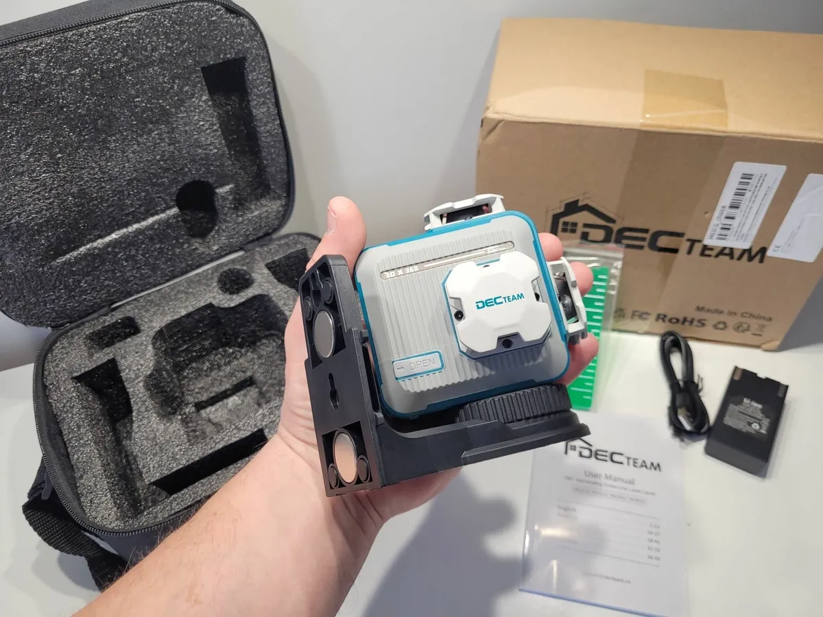 3D Mini Compact Trade Rated Laser Level Self-level - Image 2