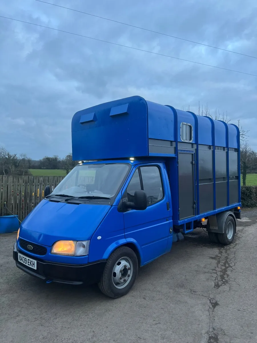 1996 transit horse box - Image 1