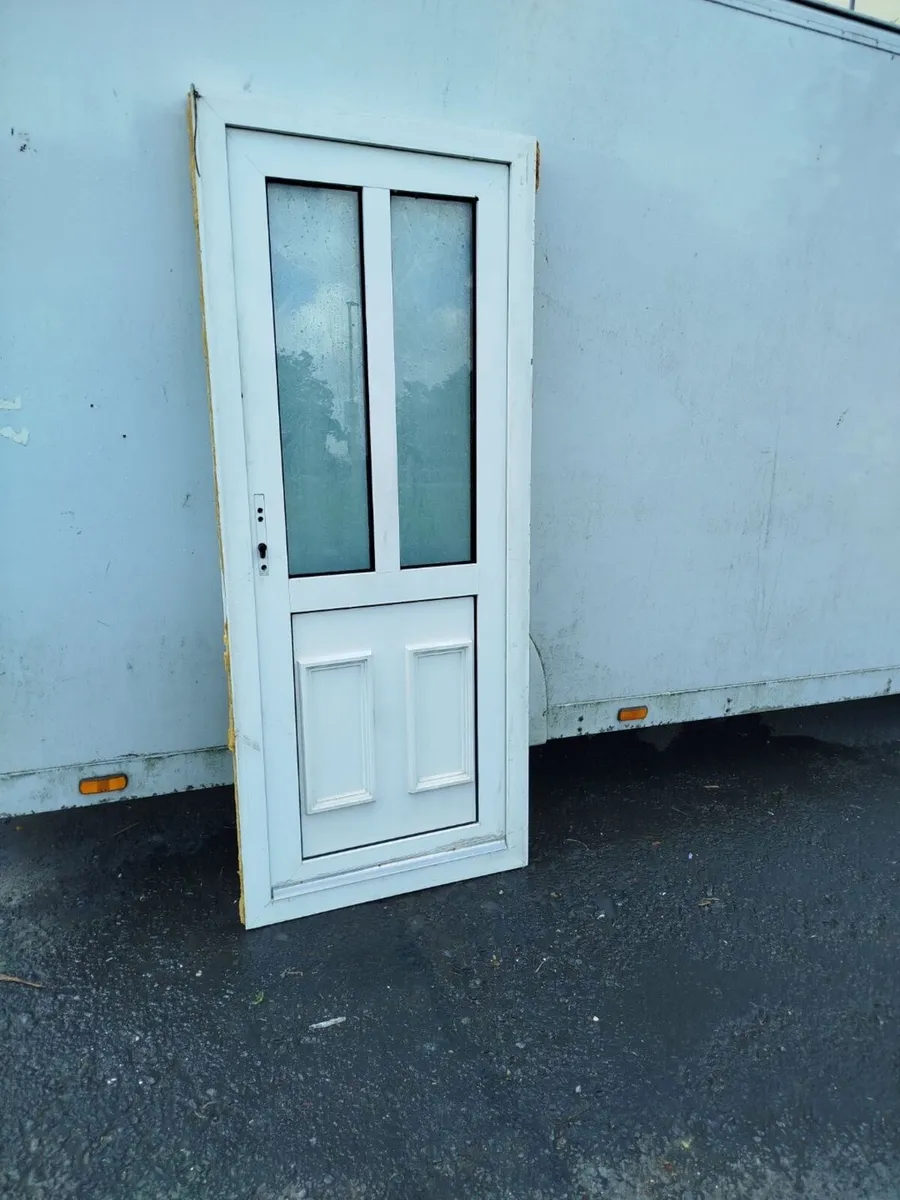 White PVC Single Door - Image 1