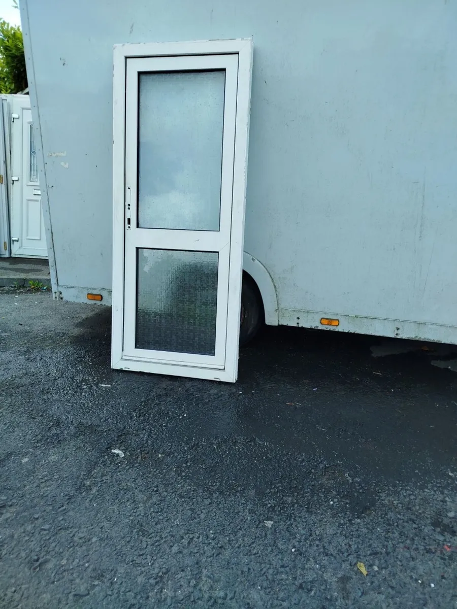 White PVC Single Door - Image 1
