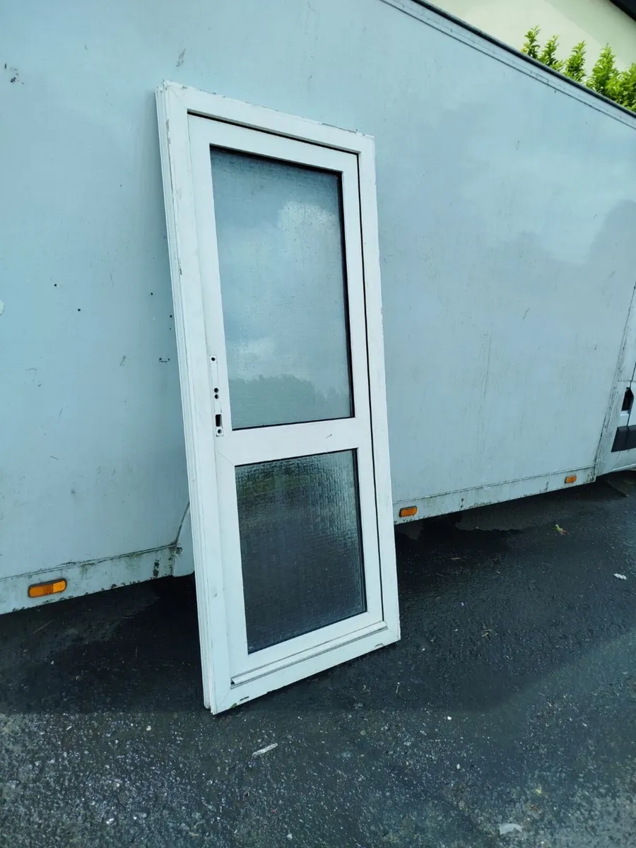 White PVC Single Door - Image 2