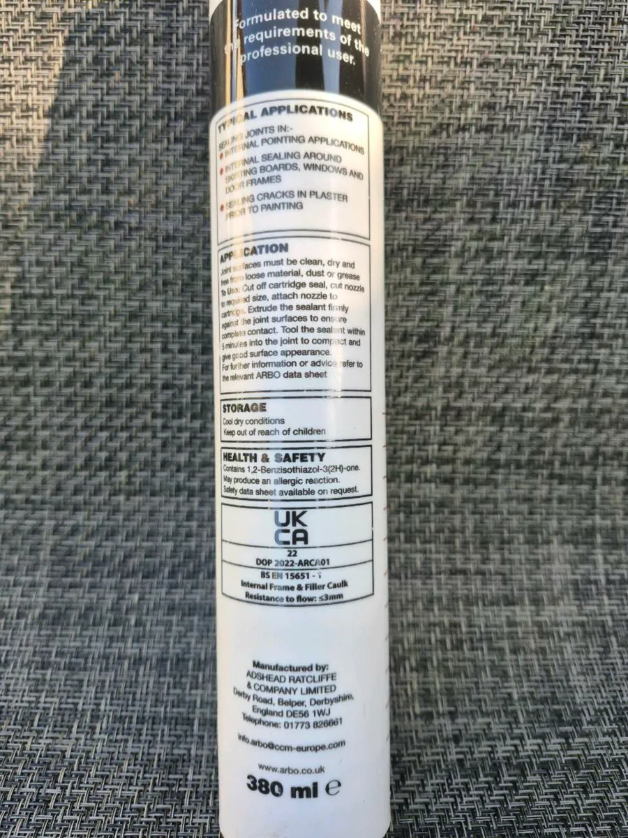 Painting supply : caulk, maskingtape , filler  etc - Image 4