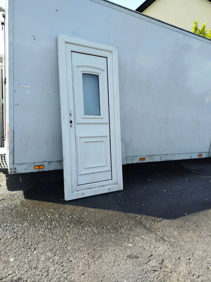 White PVC Single Door - Image 1
