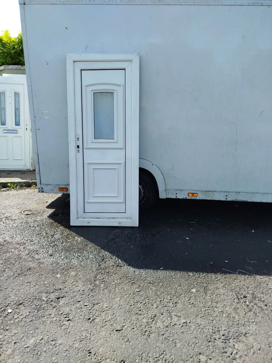 White PVC Single Door - Image 2