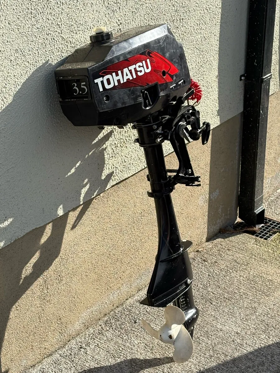 Tohatsu 3.5hp outboard - Image 2