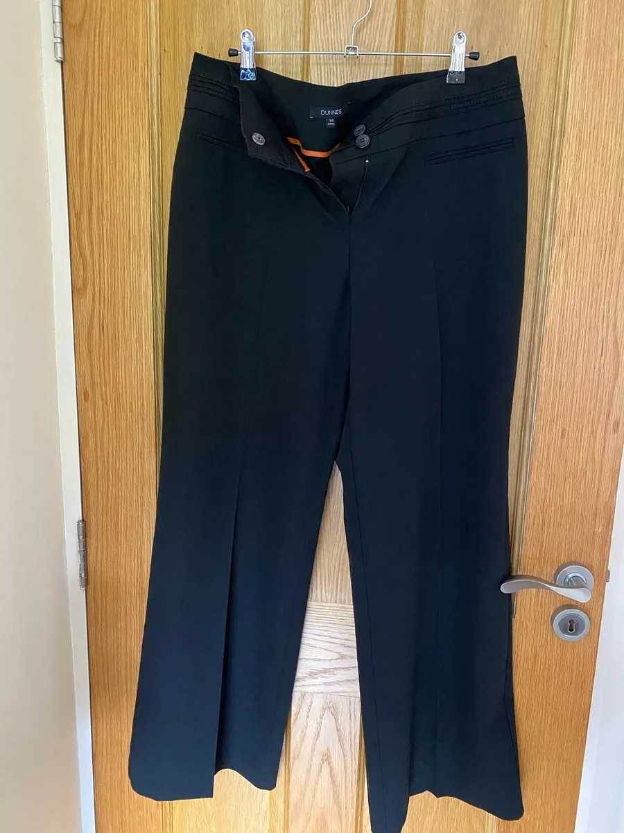 Women’s Brand New Casual Black Formal Trousers - Image 1