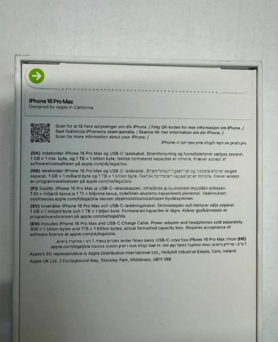 iPhone 16 Pro Max New - Image 2