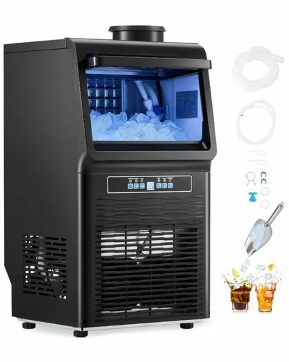 Commercial Ice Maker Freestanding Cabinet Machine - Image 1