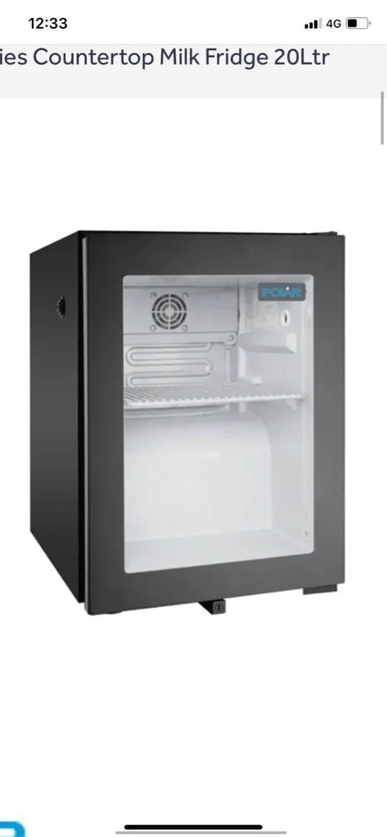 Polar G-Series Countertop Milk Fridge 20Ltr - Image 4