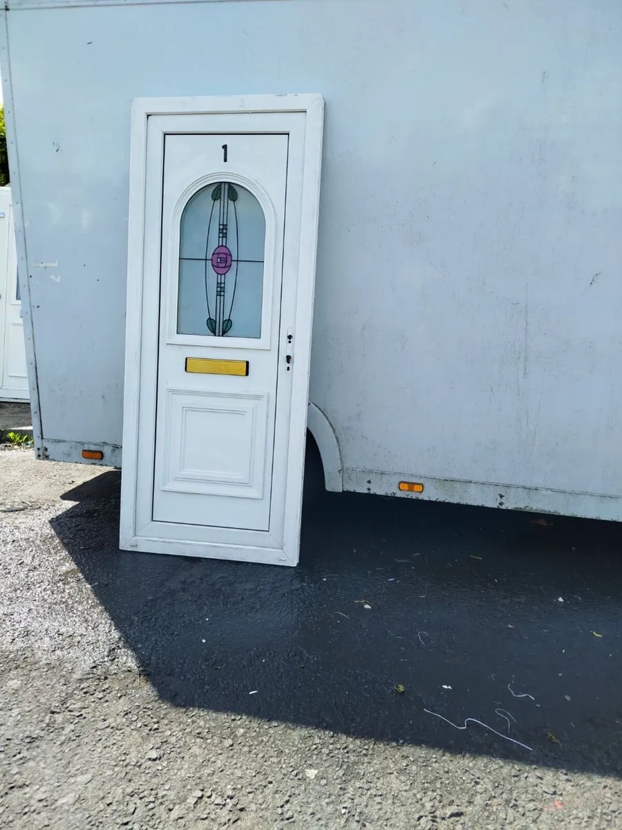 White PVC Single Door