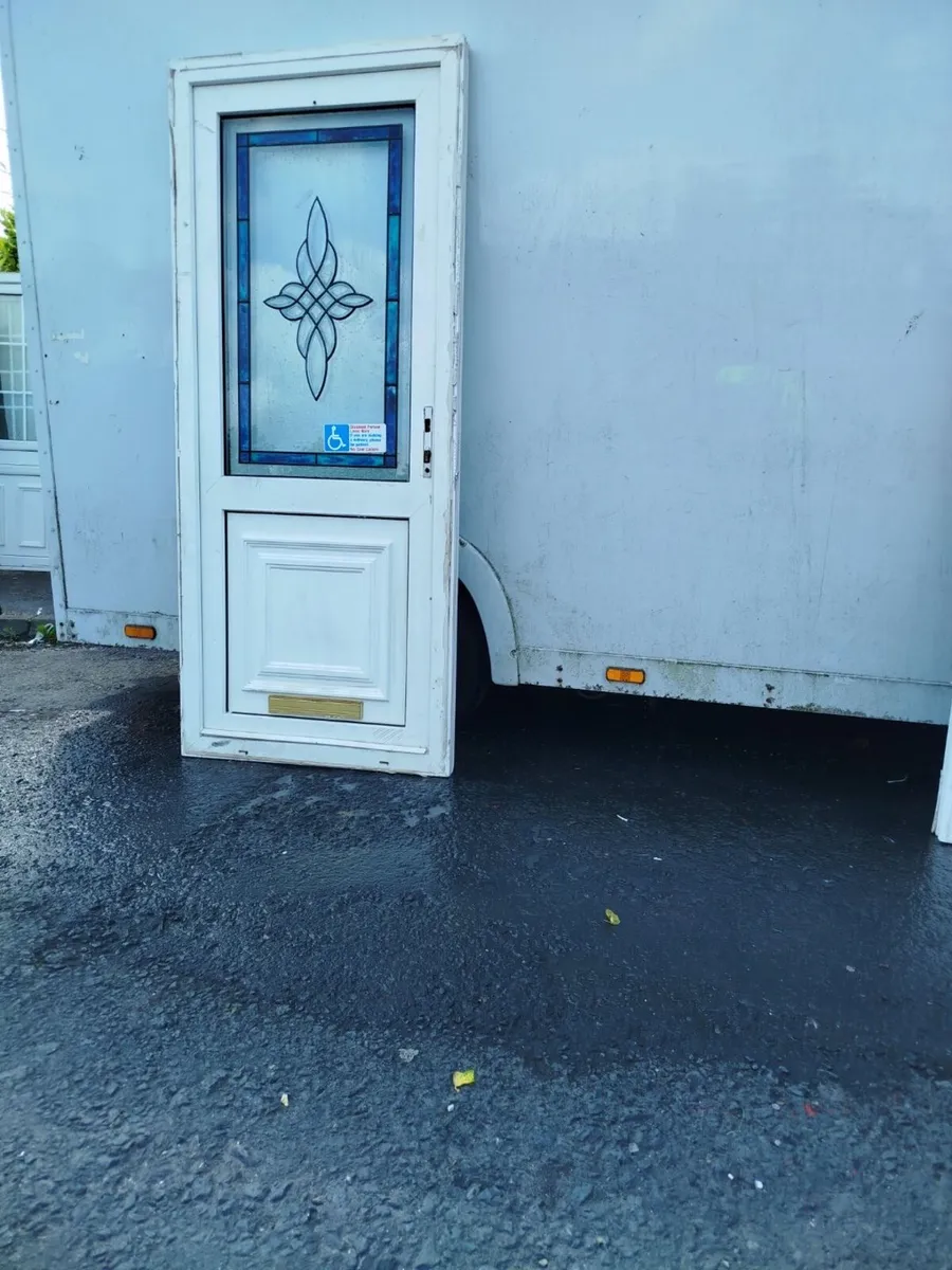 White PVC Single Door