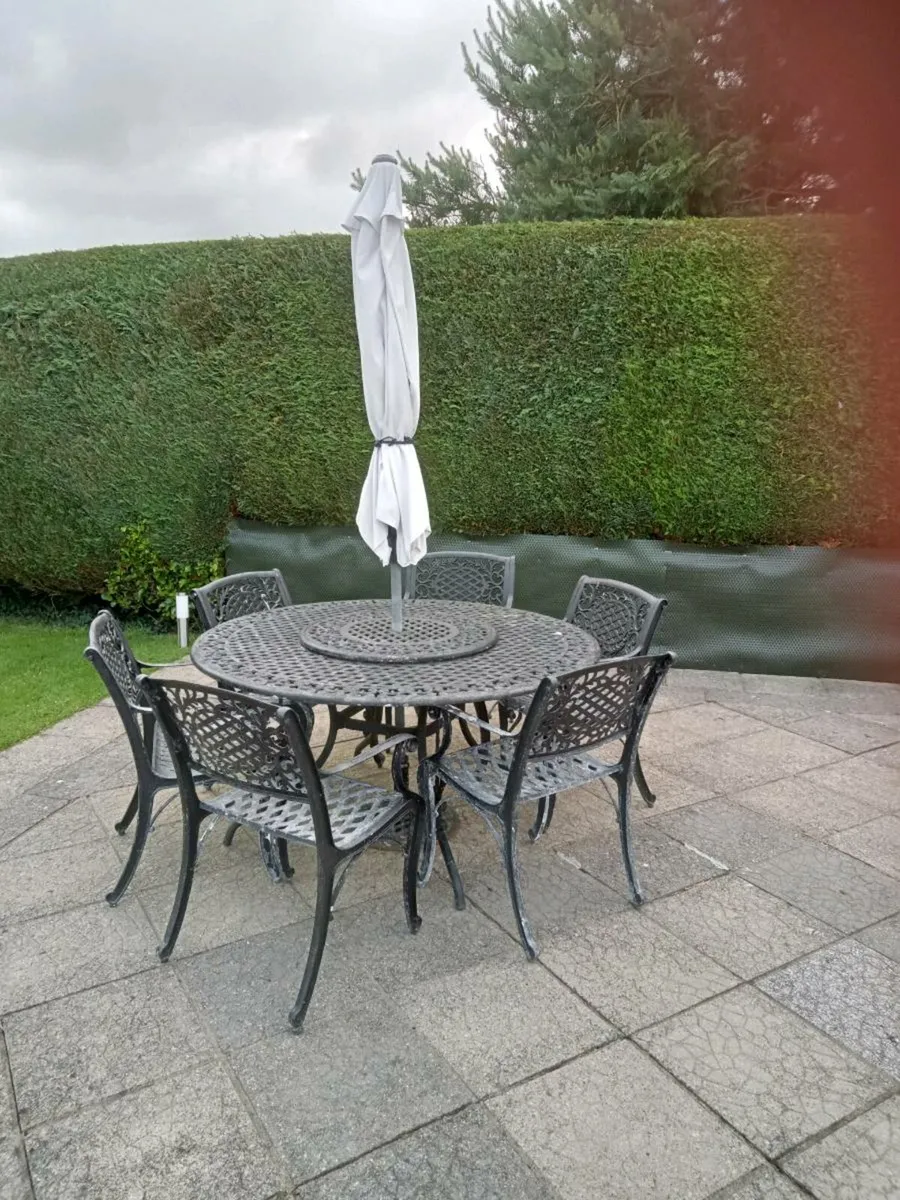 Garden patio set - Image 1