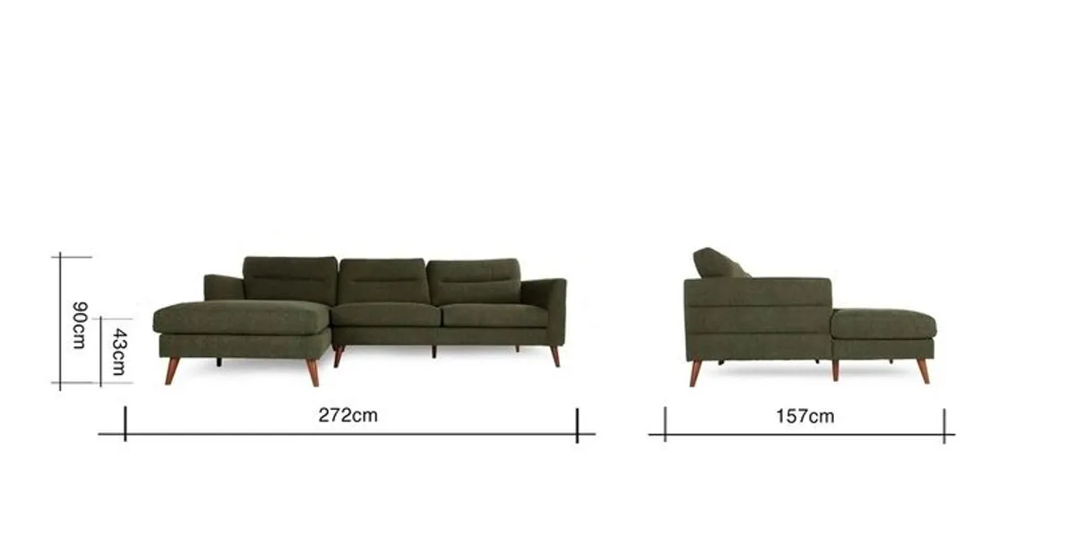 L-shaped sofa - left hand side - Image 4