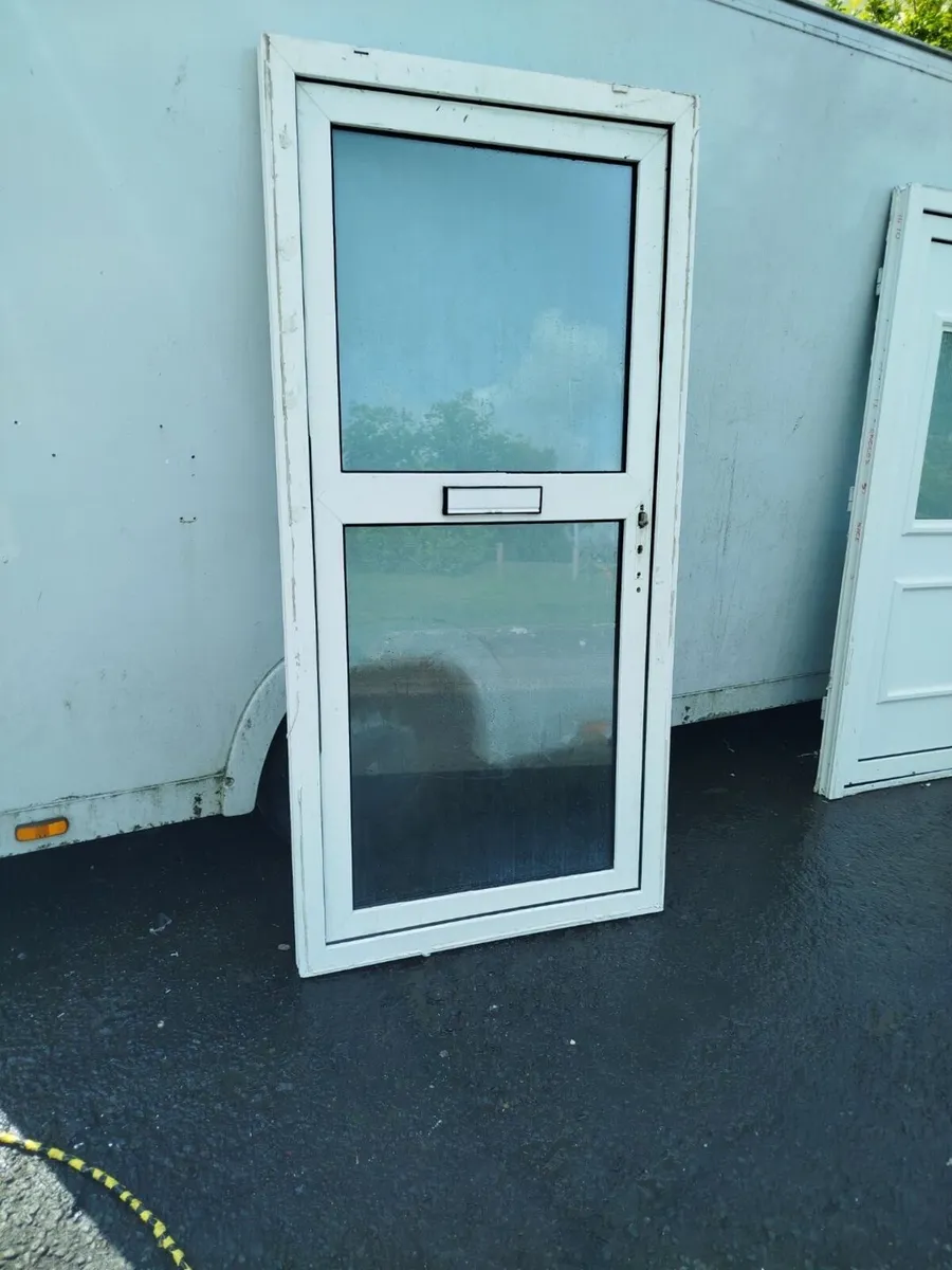 White PVC Single Door