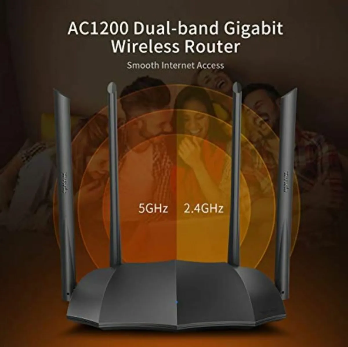 Powerful Tenda AC8 dual-band wireless router - Image 1
