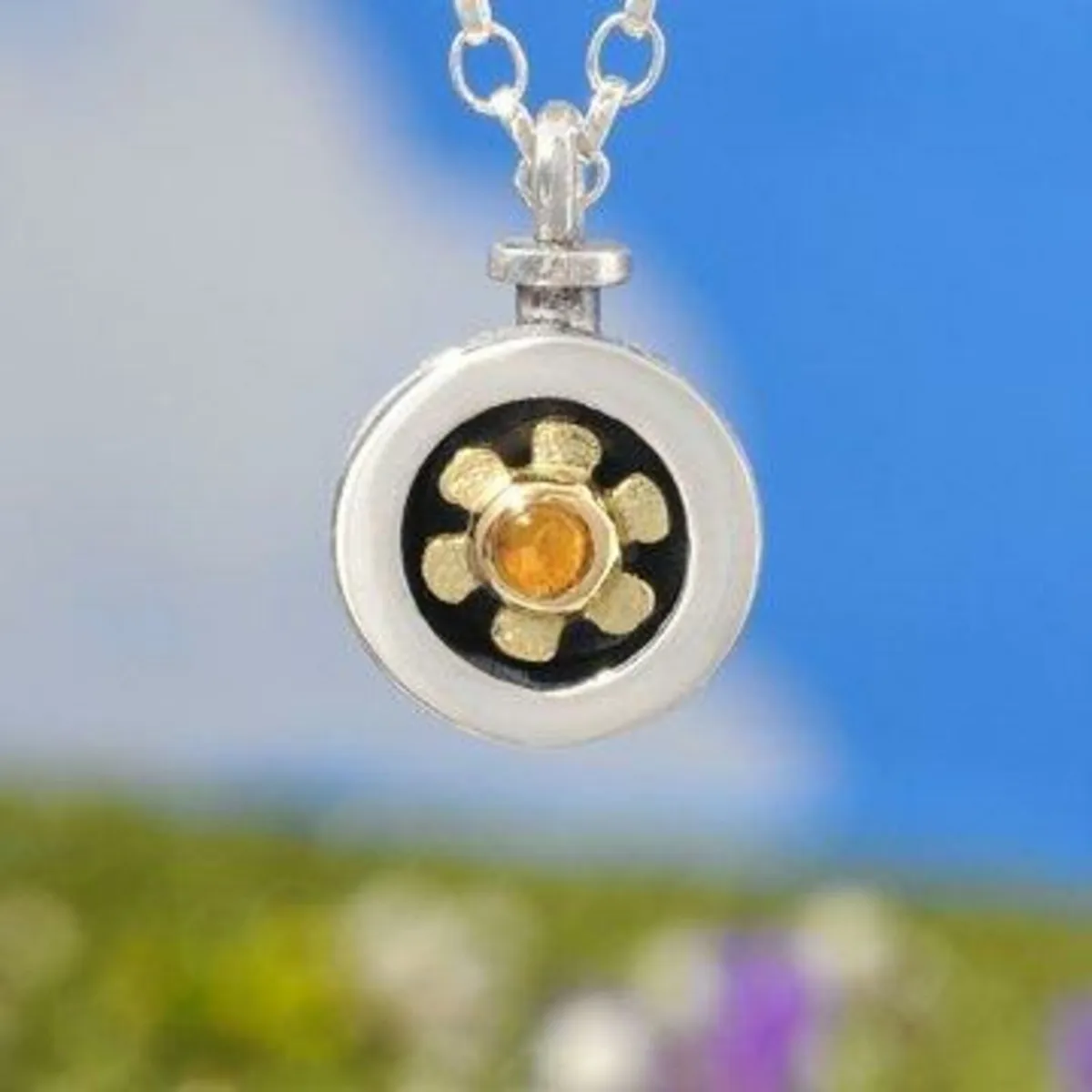 Alan Ardiff Little Flower Pendant - Image 3