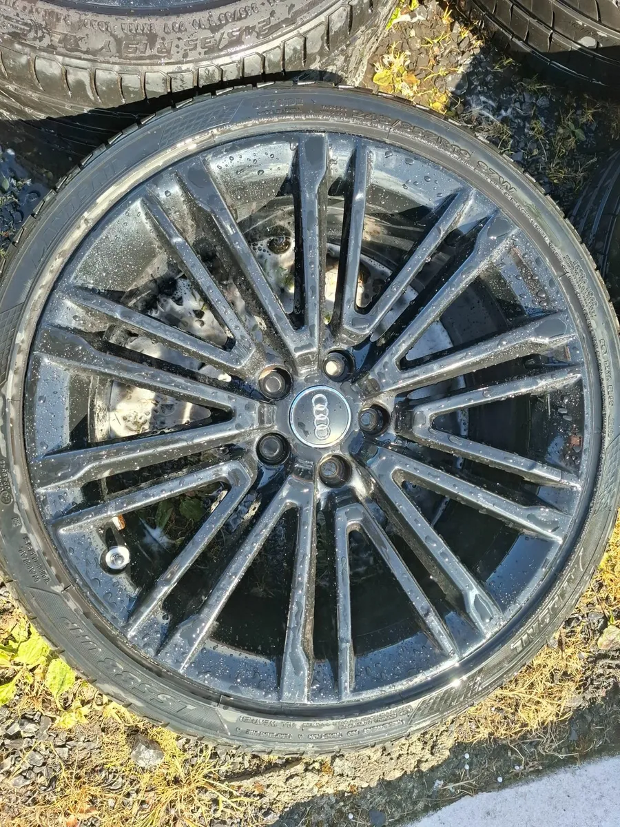 19" Genuine Audi S Line Alloys with tyres - Image 1
