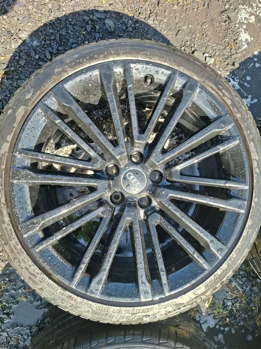 19" Genuine Audi S Line Alloys with tyres - Image 2