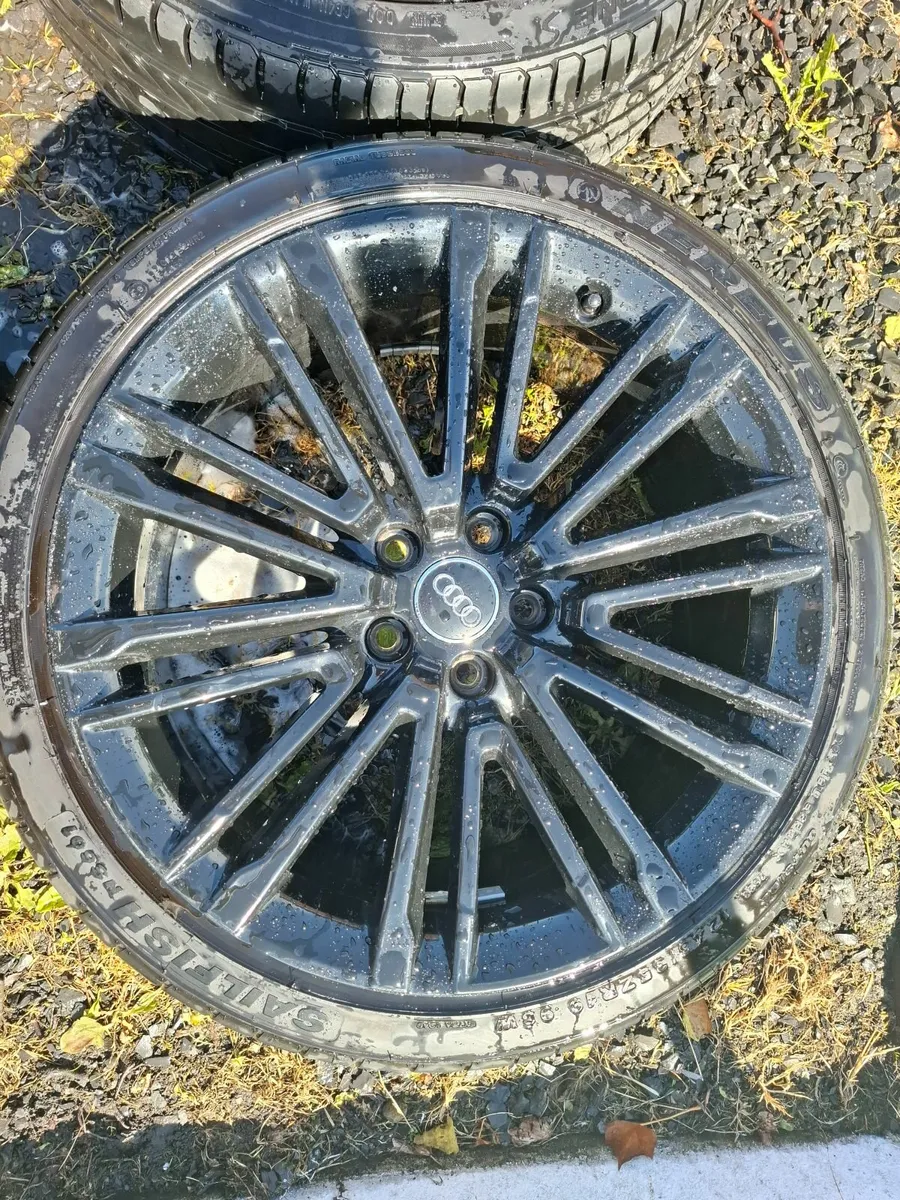 19" Genuine Audi S Line Alloys with tyres - Image 3