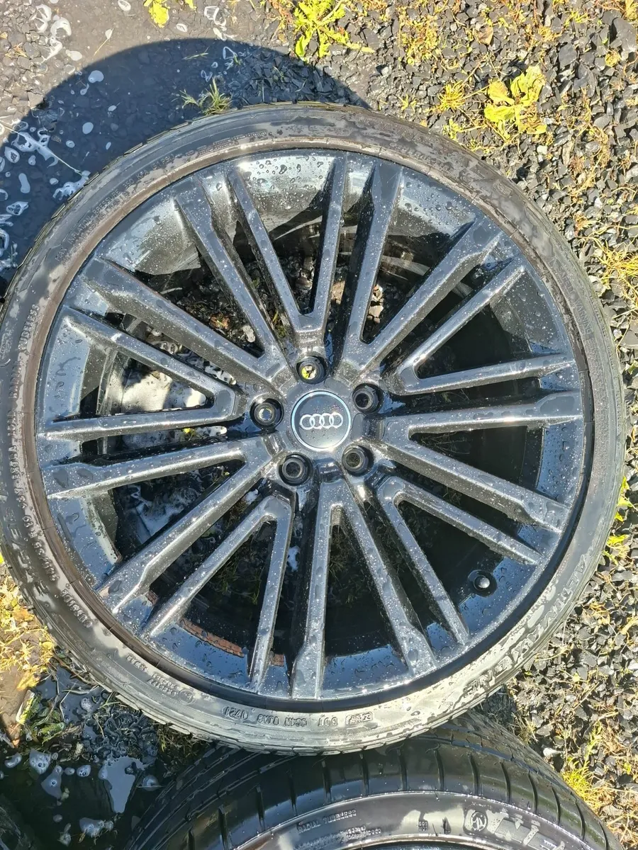 19" Genuine Audi S Line Alloys with tyres - Image 4