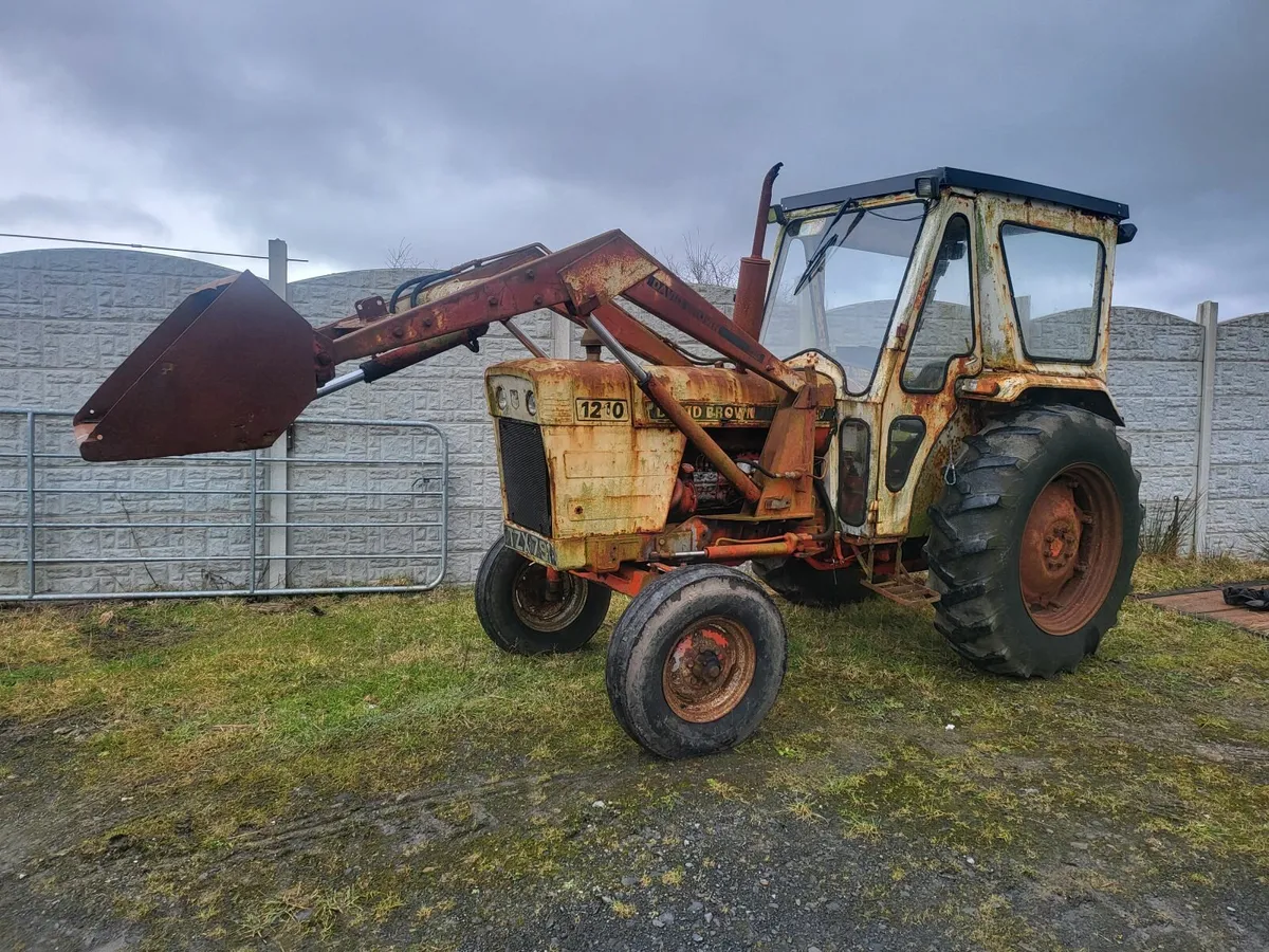 DAVID BROWN 1210 loader,logbook,powersteering - Image 4